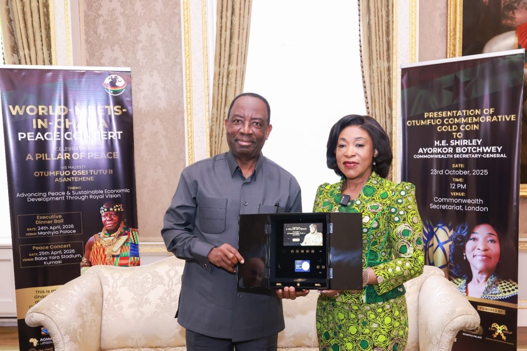 Otumfuo’s Peace Legacy Recognised by Commonwealth Secretary-General