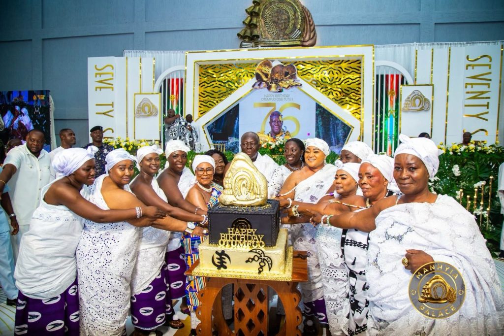 Asantehene Celebrates 76th Birthday with Grand Palace Luncheon